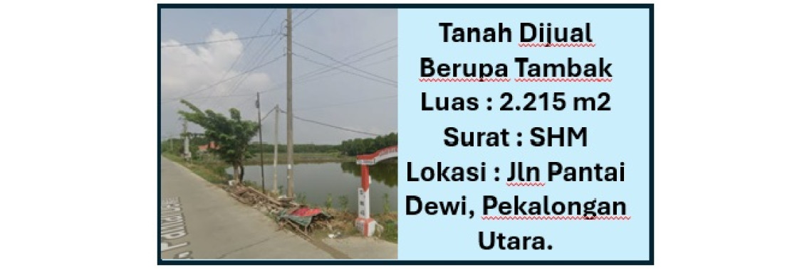 Jual Tambak